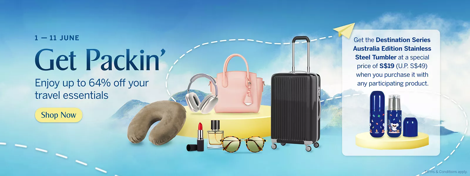 KrisShop Travel Fair - Get Packin'